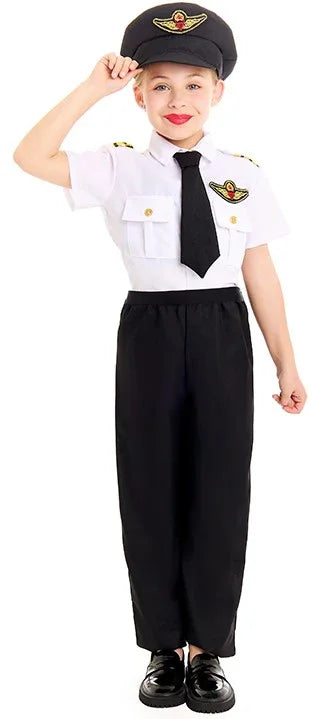 Disfraz de Piloto de Aviación Infantil Pilotos y Aviadores Partilandia